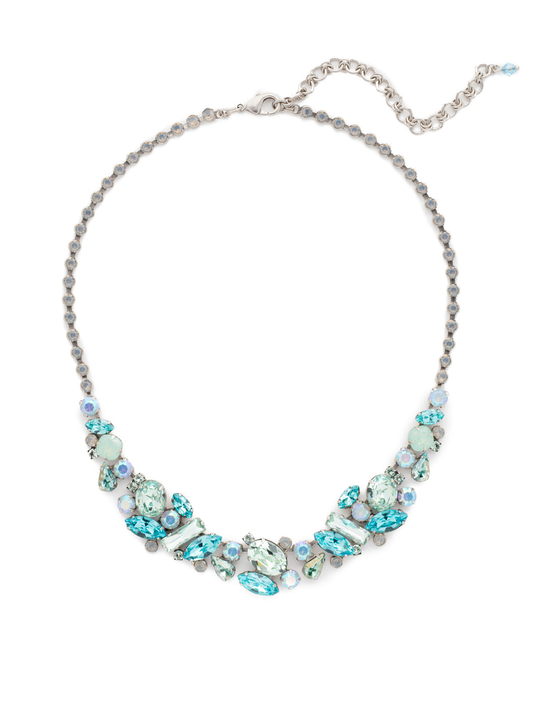 Abstract Crystal Collar Necklace - NDG11ASTT - Sorrelli