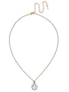 Elegantly Entwined Pendant Necklace