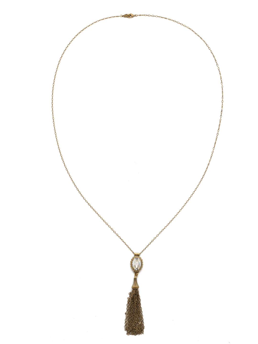 Camellia Tassle Necklace - NDQ9AGCRY