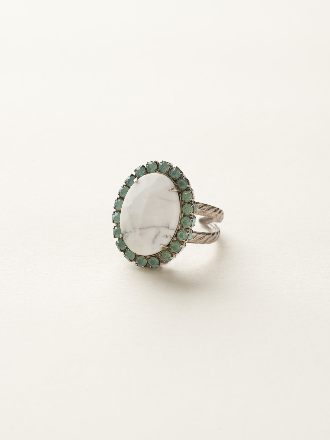 Glamorous Oval-Cut Cocktail Ring - RBT68ASAES