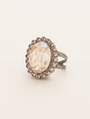 Glamorous Oval-Cut Cocktail Ring