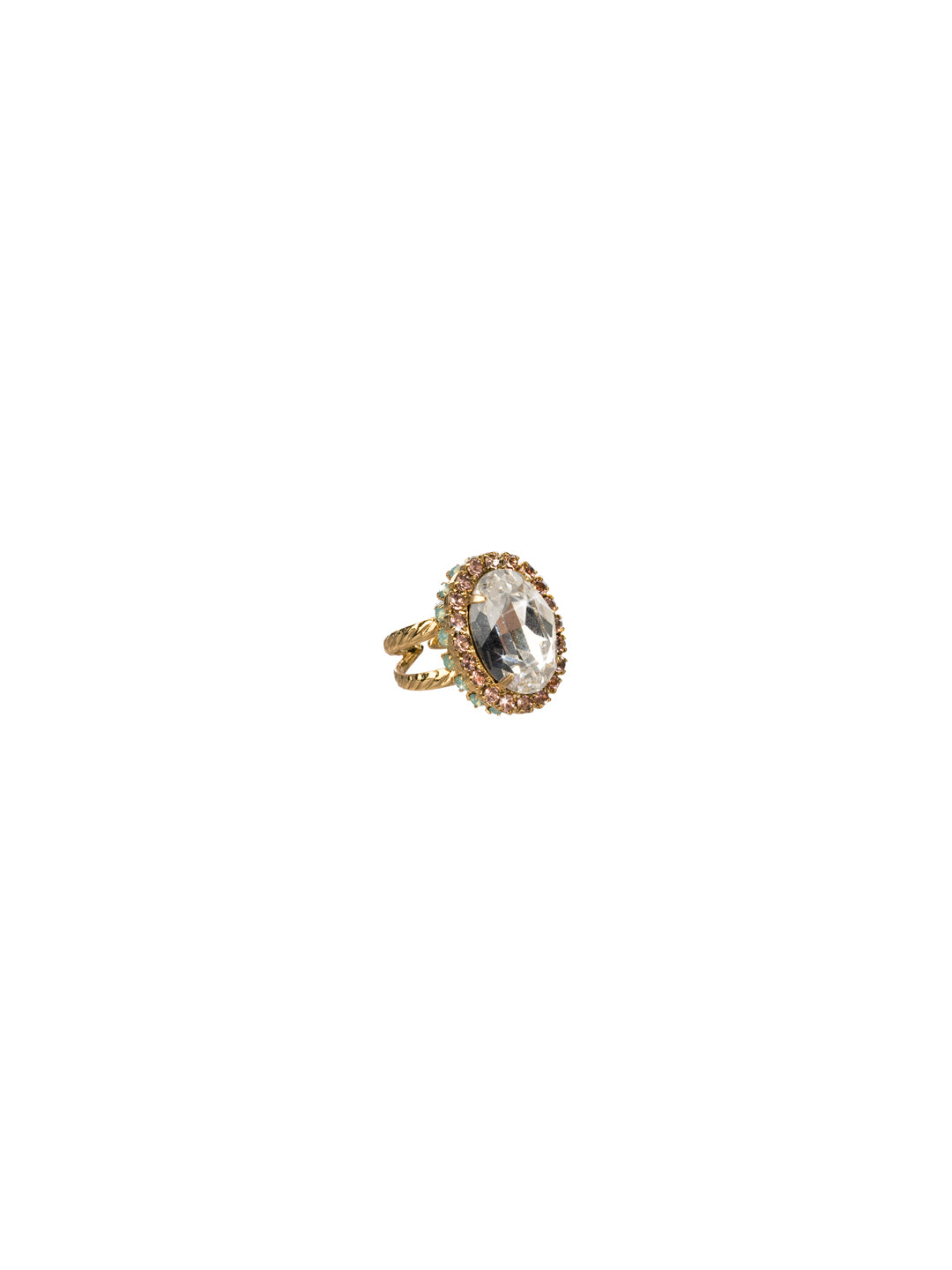 Glamorous Oval-Cut Cocktail Ring - RBT68BGCOR