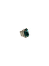 Large Emerald Cut Crystal Ring