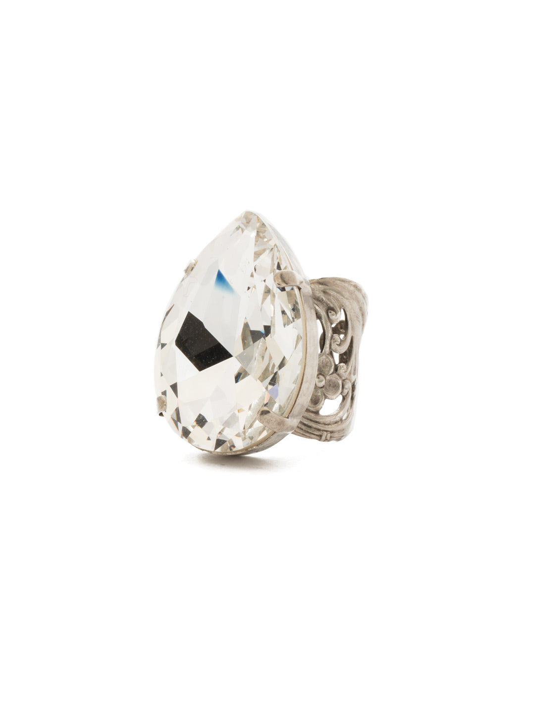 Teardrop Cocktail Ring - RCM25ASCRY