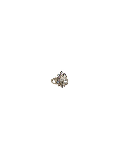 Entwined Teardrop Cocktail Ring - RCQ18ASDX - <p>Ring size: 7 (US) From Sorrelli's Dixie collection in our Antique Silver-tone finish.</p>