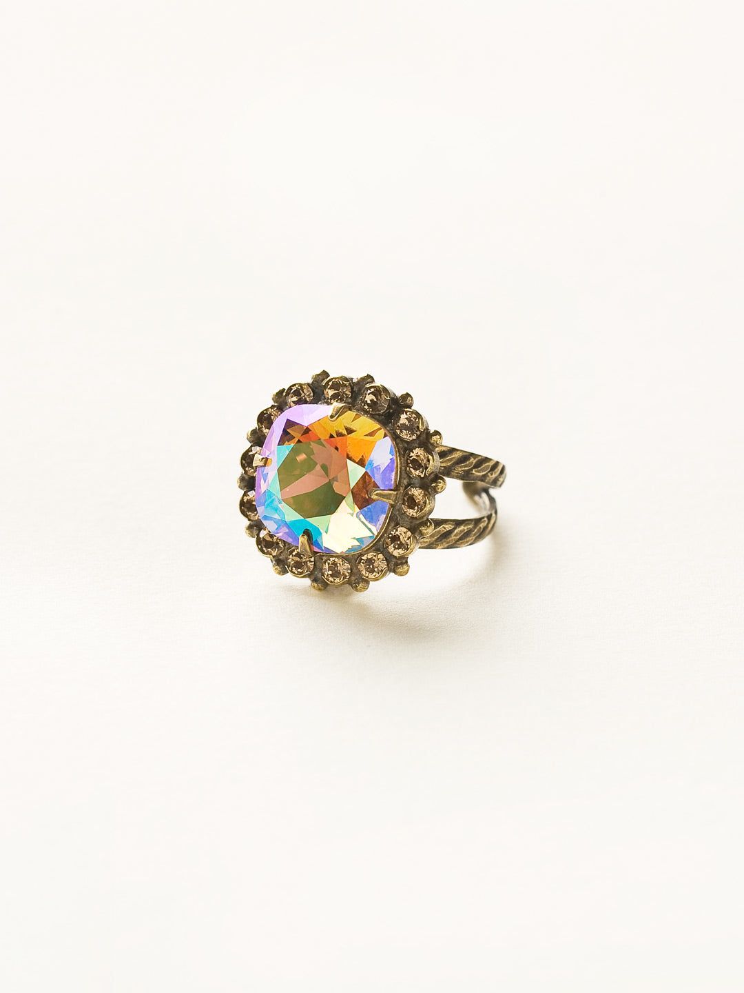 Cushion-Cut Cocktail Ring - RCR112AGAMA