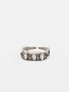 Petite Stackable Navette Crystal Cocktail Ring