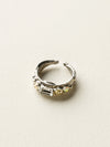 Petite Stackable Baguette Crystal Cocktail Ring