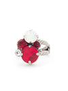 Crystal Assorted Rounds Stacked Ring