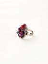 Crystal Assorted Rounds Stacked Ring