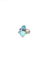 Crystal Assorted Rounds Stacked Ring