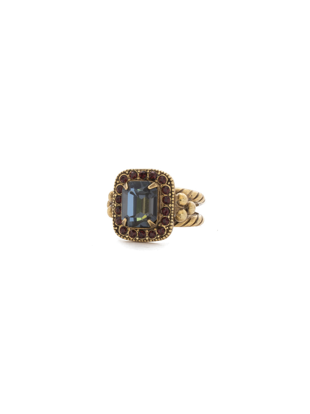 Opulent Octagon Cocktail Ring - RDQ41AGM