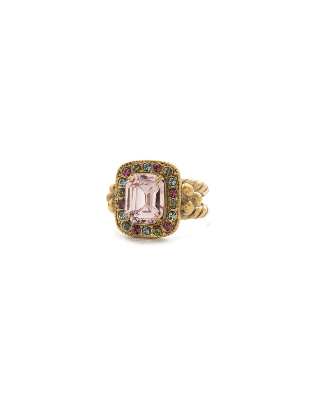 Opulent Octagon Cocktail Ring - RDQ41AGROP