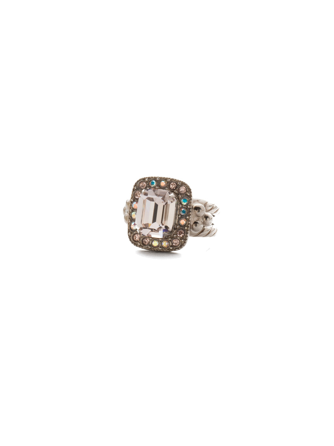 Opulent Octagon Cocktail Ring - RDQ41ASSCL